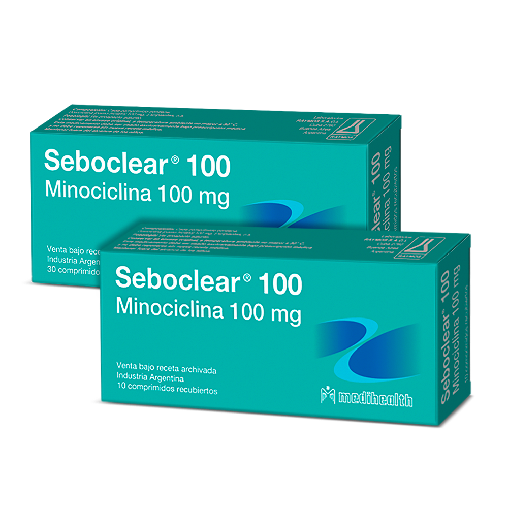 Seboclear Comprimidos 100 mg | Medihealth